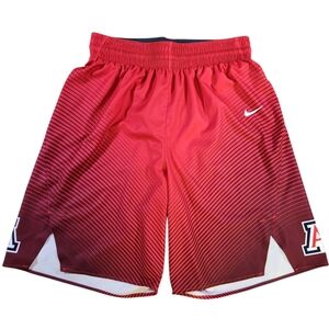 Nike Basketball Arizona Wildcats Hyperelite Disruption Shorts Men's L Red Blue
